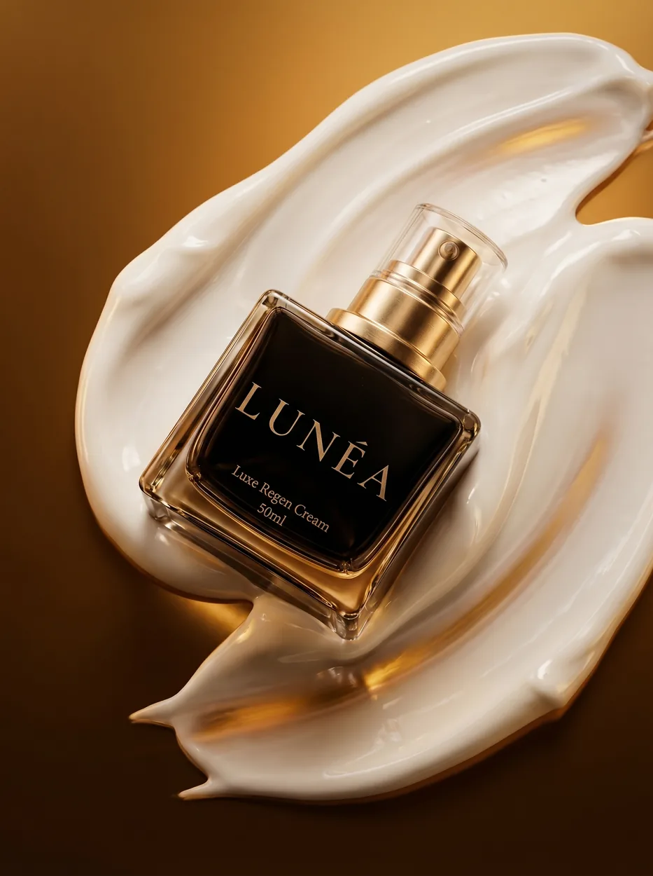 Cream product photograph